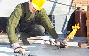 Sackers Green flat roof construction